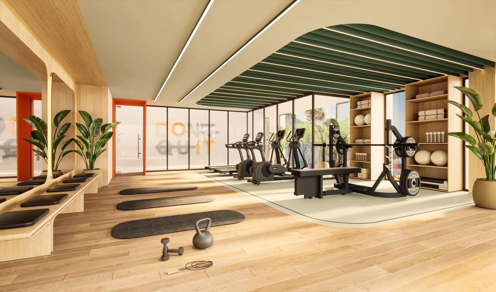 Fitness area