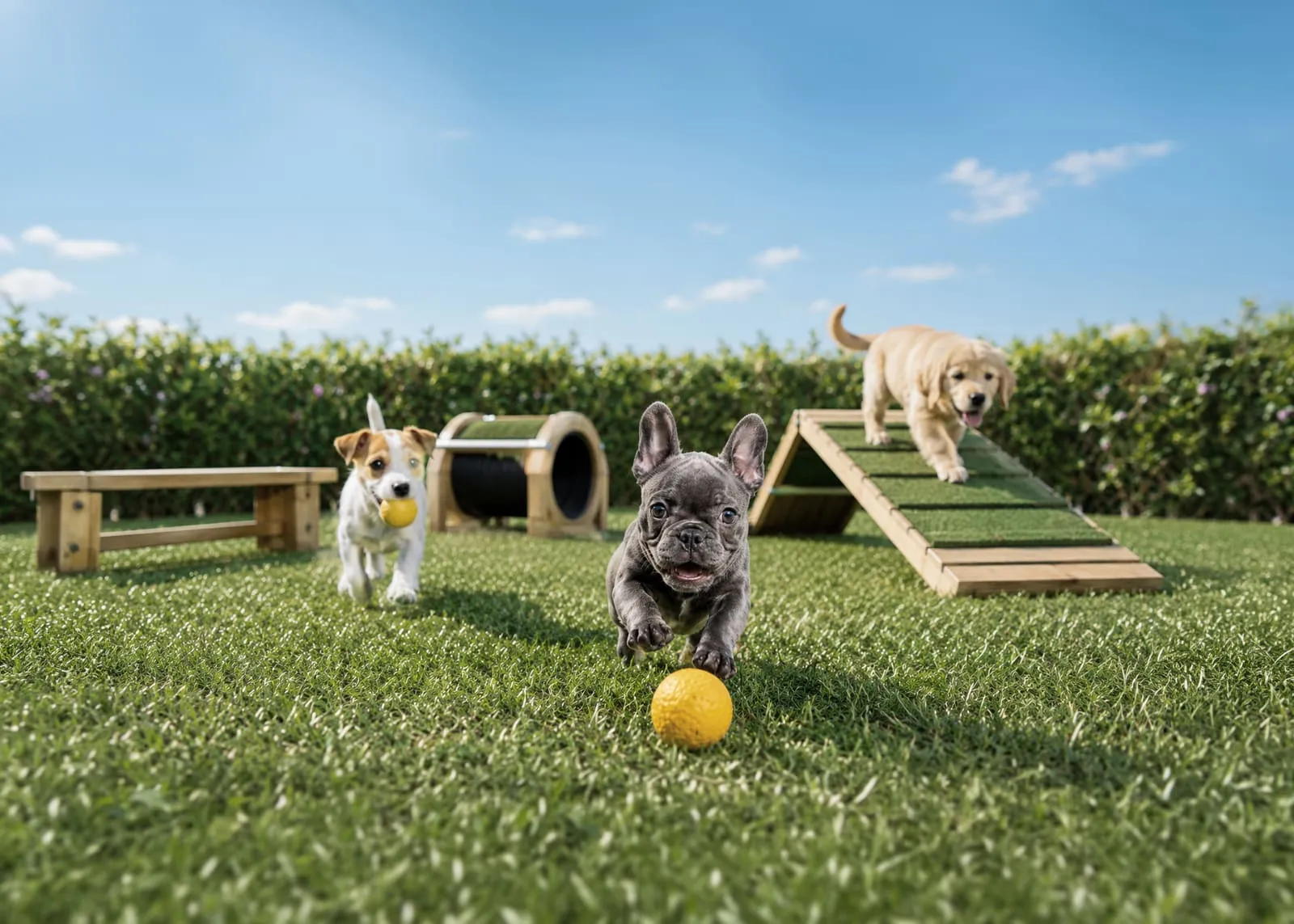 Terrace pet park