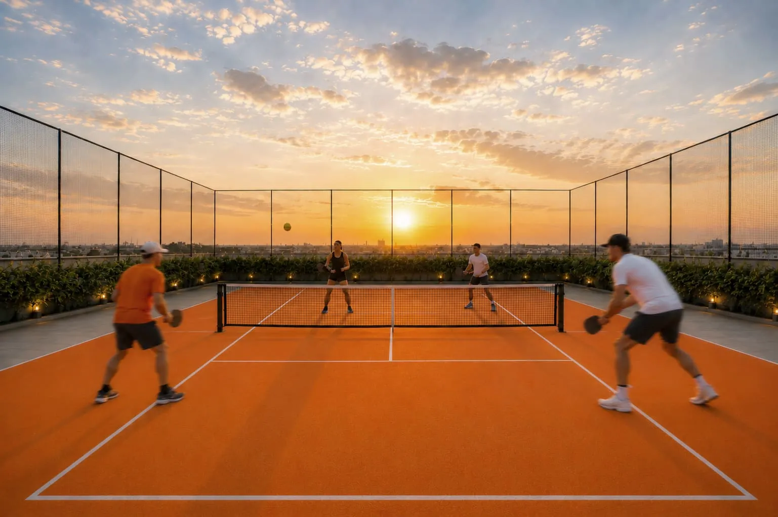 Pickleball court