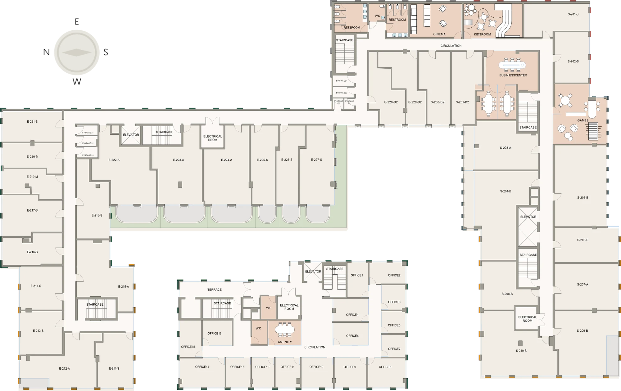 2nd Floor — full plan